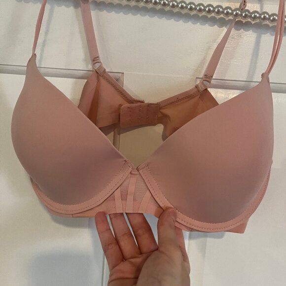 Rampage Ladies Pink Underwire Bra Size 38C - Picture 2 of 4